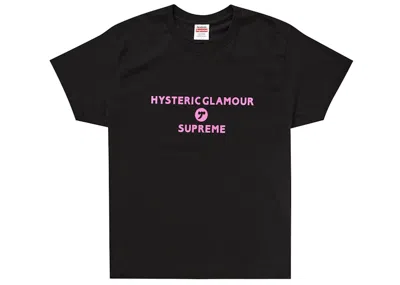 Pre-owned Supreme Hysteric Glamour Baby Tee Shirt In Black