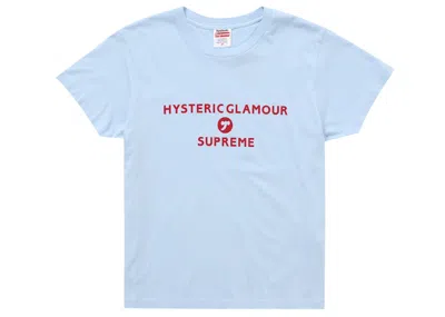 Pre-owned Supreme Hysteric Glamour Baby Tee Shirt In Light Blue