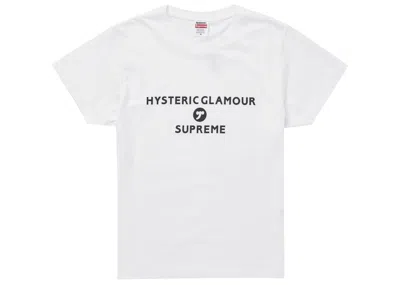 Pre-owned Supreme Hysteric Glamour Baby Tee Shirt In White