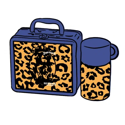 Pre-owned Supreme Hysteric Glamour Lunchbox Set In Leopard