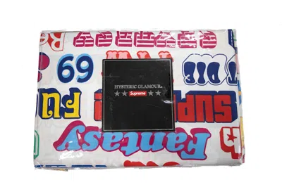 Pre-owned Supreme Hysteric Glamour Text Duvet + Pillow Set In White