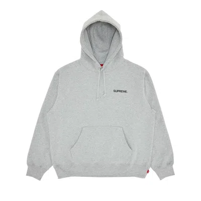 Pre-owned Supreme Immortal Hooded Sweatshirt 'heather Grey'