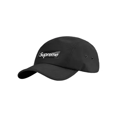 Pre-owned Supreme Inset Gel Camp Cap 'black'