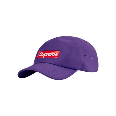 Pre-owned Supreme Inset Gel Camp Cap 'purple'