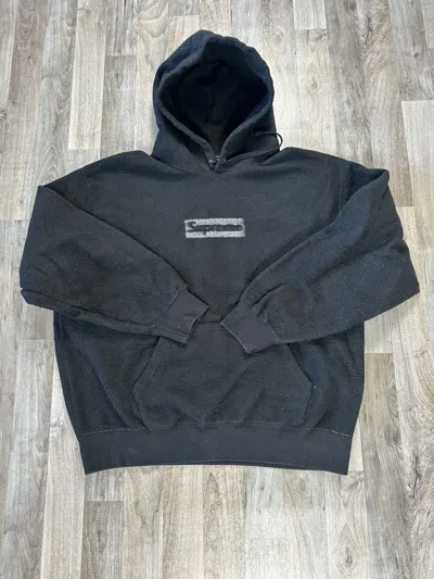 Pre-owned Supreme Inside Out Box Logo Hooded Sweatshirt Black
