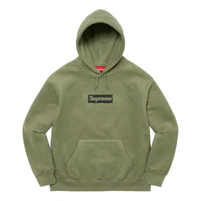 Supreme Inside Out Box Logo Hooded Sweatshirt 'olive Green'