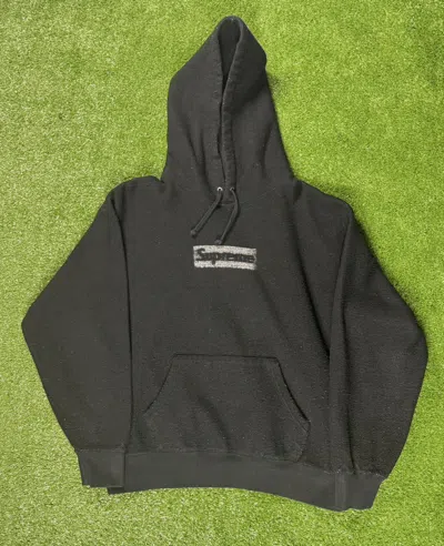 Pre-owned Supreme Inside Out Box Logo Hoodie In Black