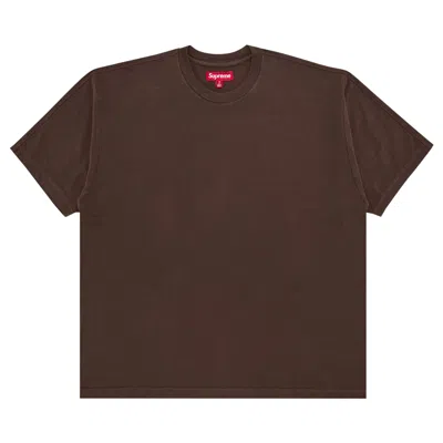 Pre-owned Supreme Intarsia Short-sleeve Top 'brown' | Men's Size Xl