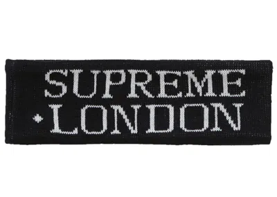 Pre-owned Supreme International Headband In Black