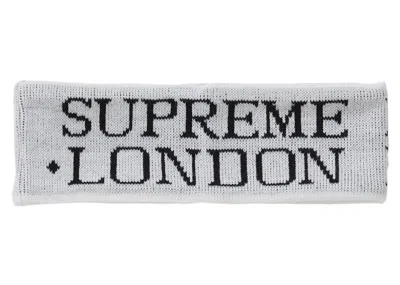 Pre-owned Supreme International Headband In White