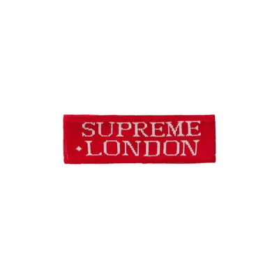 Pre-owned Supreme International Headband 'red' | Men's Size Onesize