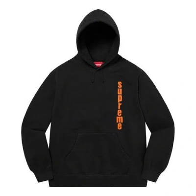 Supreme Invert Hooded Sweatshirt 'black Orange Blue White'