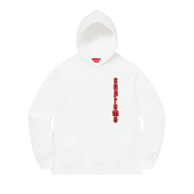 Pre-owned Supreme Invert Hooded Sweatshirt 'white' | Men's Size L