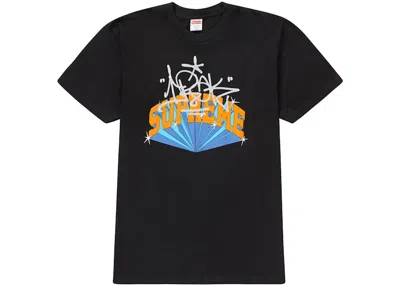 Pre-owned Supreme Irak Arc Tee Shirt In Black