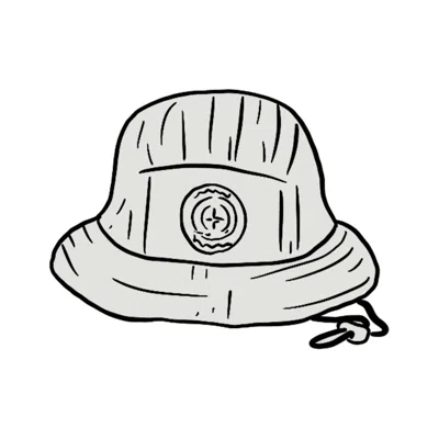 Pre-owned Supreme Island Corduroy Crusher Hat In Stone