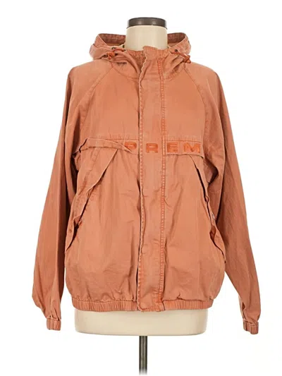 Pre-owned Supreme Jacket In Orange