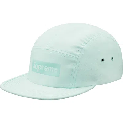 Pre-owned Supreme Jacquard Box Logo Camp Cap In Mint