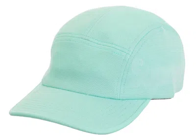 Pre-owned Supreme Jacquard Pique Camp Cap In Mint