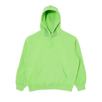 Pre-owned Supreme Jacquard Stripe Hooded Sweatshirt 'bright Green' | Men's Size M