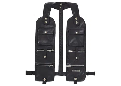 Pre-owned Supreme Jean Paul Gaultier Schott Leather Holster In Black