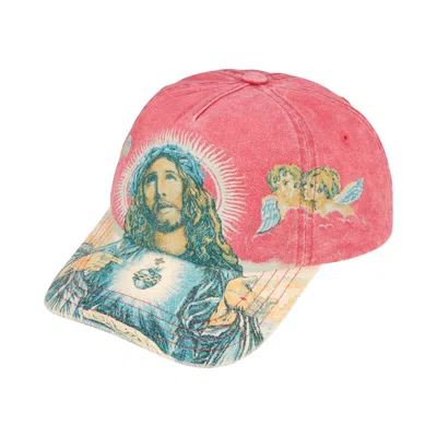Pre-owned Supreme Jesus 5-panel 'light Red' | Men's Size Onesize