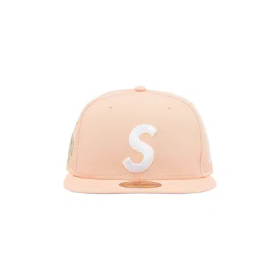 Pre-owned Supreme Jesus Piece S Logo New Era 'light Pink' | Men's Size 7.75