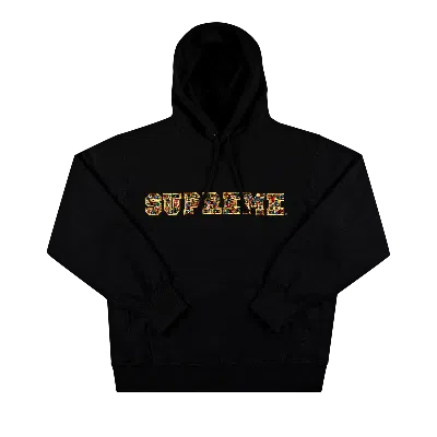 Pre-owned Supreme Jewels Hooded Sweatshirt 'black'