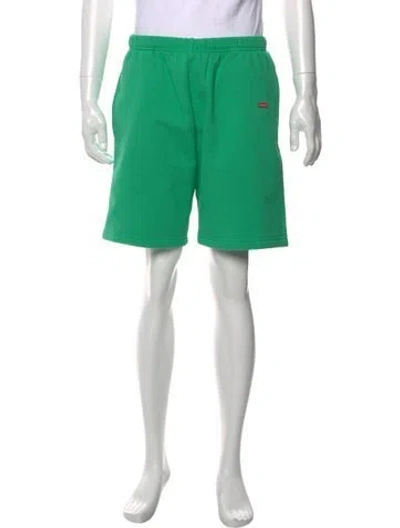 Pre-owned Supreme Jogger Shorts In Green
