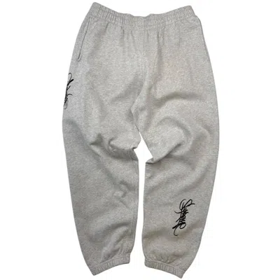 Pre-owned Supreme Joggers In Gray