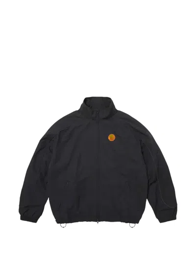 Supreme Jordan Logo-print Track Jacket In Black