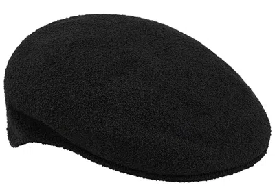 Pre-owned Supreme Kangol Bermuda 504 Hat In Black
