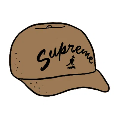 Pre-owned Supreme Kangol Bermuda Spacecap In Tan