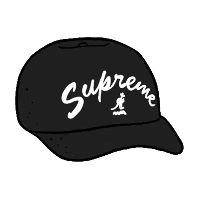 Pre-owned Supreme Kangol Bermuda Spacecap (ss21) In Black