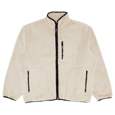 Pre-owned Supreme Kate Moss Fleece Jacket 'natural'