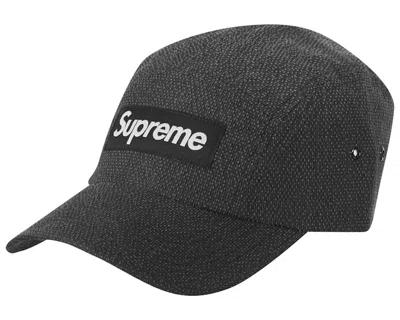 Pre-owned Supreme Kevlar Camp Cap (ss23) In Black