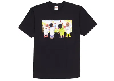 Pre-owned Supreme Kids Tee Shirt In Black