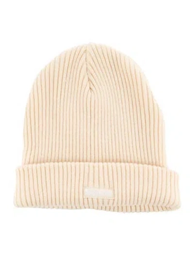 Pre-owned Supreme Knit Beanie In Neutral