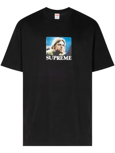 Supreme Kurt Cobain T-shirt In Black
