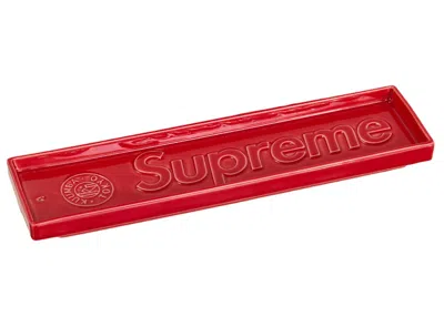 Pre-owned Supreme Kuumba Incense Tray In Red
