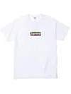 Supreme La Fire Relief Box Logo T-shirt In White