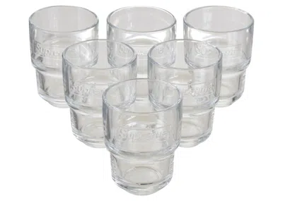 Pre-owned Supreme La Rochere Water Glasses (set Of 6) In Clear