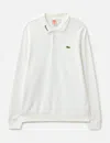 Supreme Lacoste Long Sleeve Polo In White