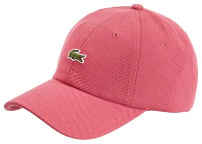 Pre-owned Supreme Lacoste Pique 6panel In Pink