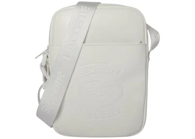 Pre-owned Supreme Lacoste Shoulder Bag In White