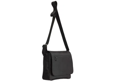 Pre-owned Supreme Lacoste Small Messenger Bag In Black