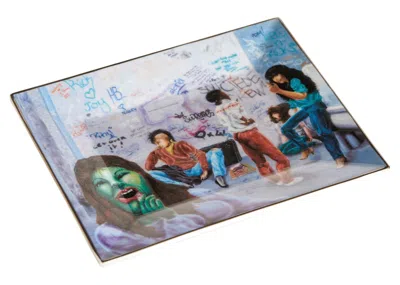 Pre-owned Supreme Lady Pink Ladies Room Ceramic Tray