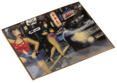 Pre-owned Supreme Lady Pink Super Sport Camero Ceramic Tray
