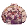Supreme Lafayette Reflective Down Jacket 'multi-color' In Brown