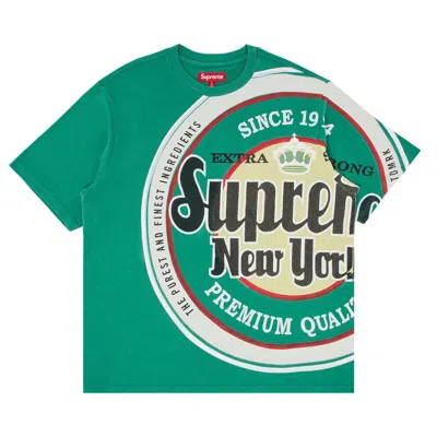 Pre-owned Supreme Lager Short-sleeve Top 'green' | Men's Size M