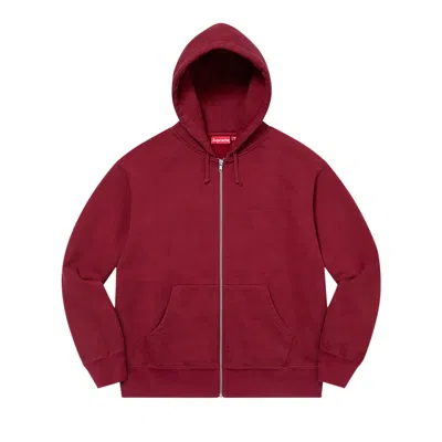 Pre-owned Supreme Lakshmi Zip Up Hooded Sweatshirt 'cardinal' | Red | Men's Size Xxl